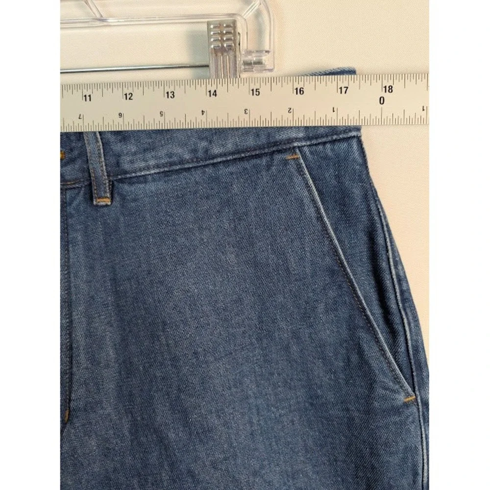 NWT‎ J. Crew Cotton/Linen Denim Shorts Mens 33 (FITS 35) Relaxed 8